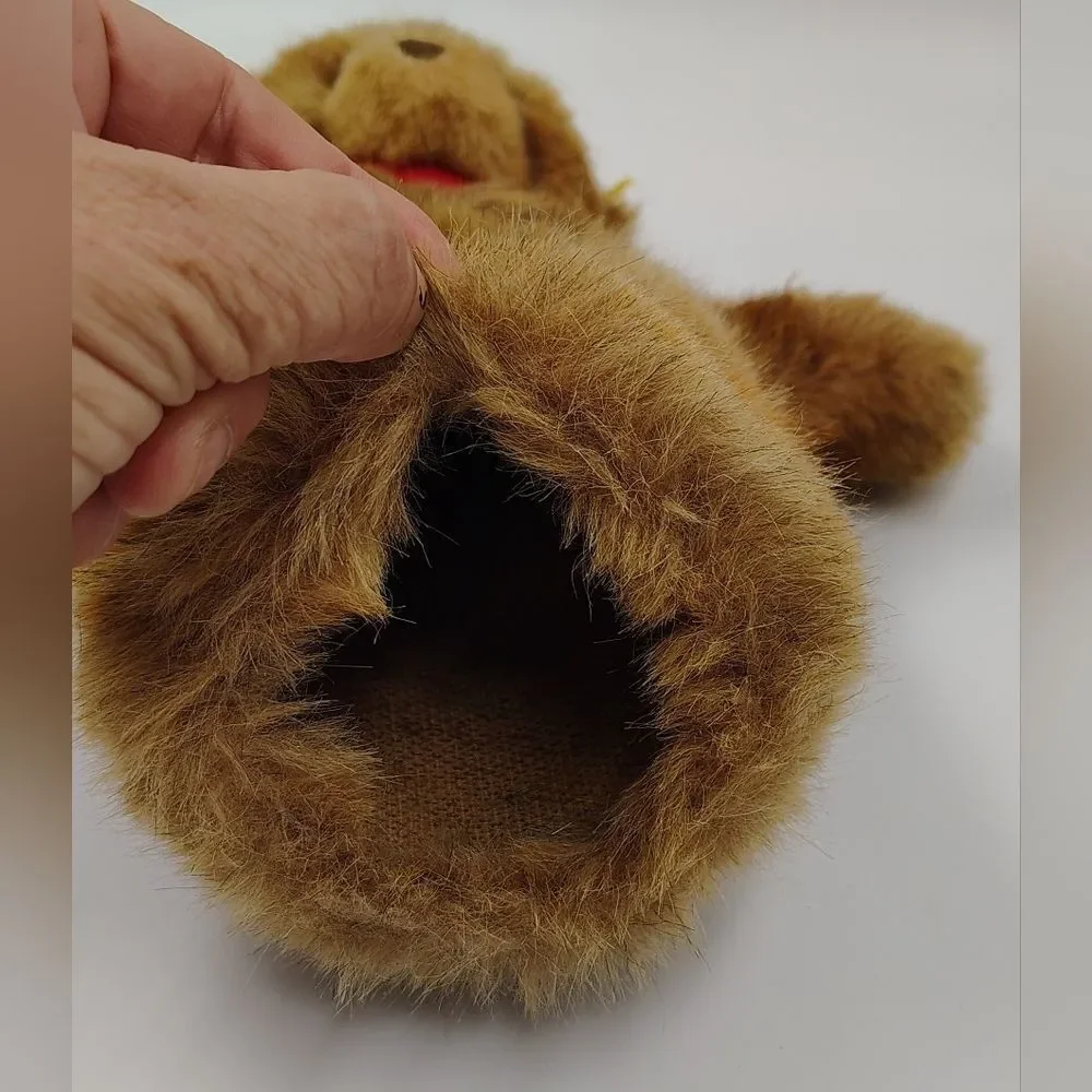 Steiff Vintage Brown Teddy Bear Hand Puppet Puppet - Picture 10 of 13